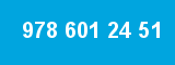 978 601 24 51